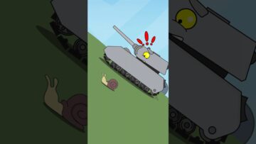 Объезд на ТАРАН #shorts #homeanimations #cartoon #animation #мультик #tank