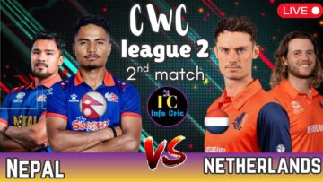 NEPAL VS NETHERLANDS CWC LEAGUE 2 | 2nd ODI MATCH LIVE STREAM 2025 NEPAL VS NETH HIGHLIGHTS| DETAILS