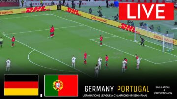 🔴EM DIRETO: Alemanha x Portugal | Meia-final da Liga das Nações UEFA 2025 | Jogo Completo com PES