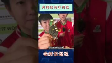 她家真不缺奖牌 # #孙颖莎 #王楚钦