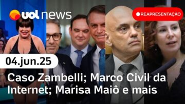 Zambelli na lista da Interpol; STF discute Marco Civil da Internet; brasileiros em risco nos EUA e +