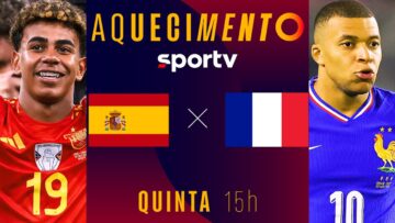 ESPANHA X FRANÇA | AQUECIMENTO AO VIVO | LIGA DAS NAÇÕES | #live | sportv