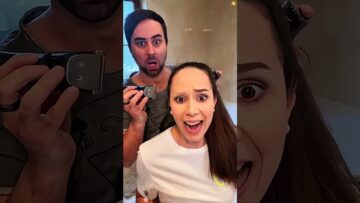 Shaving prank gone wrong 😱😂🤣#funny #funnyprank #couple #haaha #prankideas