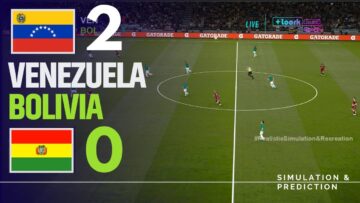 Venezuela 2-0 Bolivia Resumen Eliminatorias Sudamericanas 2025 Simulación/Recreación