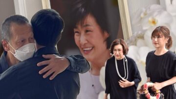 #เฟย์พรปวีณ์ แฟน #บอยปกรณ์ นำพวงมาลัยมากราบลา #แม่งามทิพย์ ด้าน #อ๊อฟพงษ์พัฒน์ กอดปลอบใจ