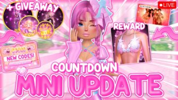 🔴LIVE!! DRESS TO IMPRESS MINI SUMMER UPDATE COUNTDOWN + GAMEPASS AND ROBUX SET GIVEAWAYS!!