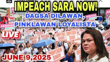 LIVE IMPEACH SARA NOW DAGSA NA!