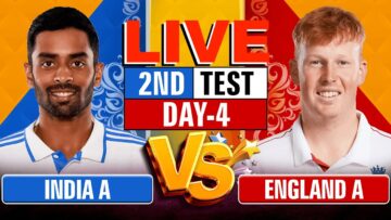 India A vs England A | 2nd Test | Live Cricket Score & Commentary
