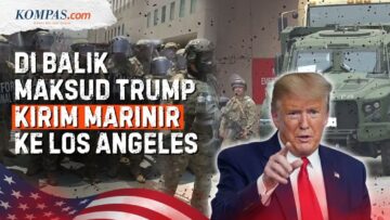 Kerusuhan Imigran di Los Angeles, Apa Tujuan Trump Kirim Satu Batalion Marinir?