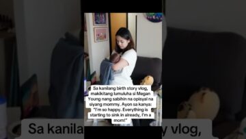 MEGAN YOUNG NAPAIYAK “IM A MOM” 💖