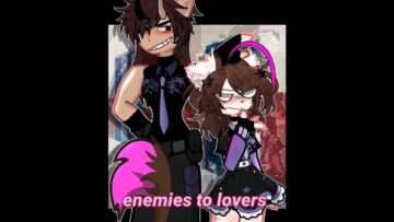 ENEMIES TO LOVERS!?☠️😱//CR:@malak_g94 #gacha #meme #oc #tiktok