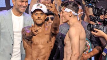 HEATED!! Shakur Stevenson vs. William Zepeda • FULL WEIGH IN & FINAL FACE OFF | DAZN Boxing