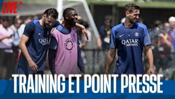🇺🇸⚽️ L’entraînement à New-York avant la finale face à Chelsea 🔴🔵
